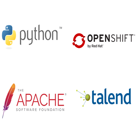 python, apache, talent