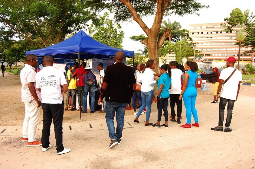 Sinainfo à l'Institut Supérieur des commerces /Kinshasa - Gombe